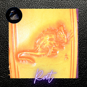 Rat guitar strap