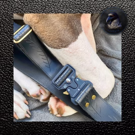 quick release buckle on leather belt